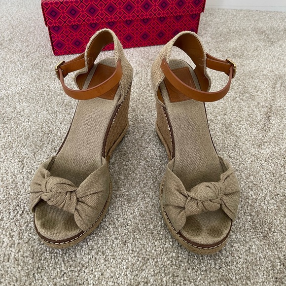 Tory Burch ‘Macy’ Espadrille Sandal - size 6 - Picture 2 of 7